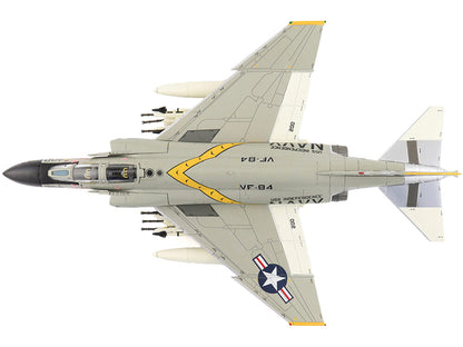 McDonnell Douglas F-4B Phantom II Fighter Aircraft "VF-84 'Jolly Rogers' USS Independence" (1964) United States Navy "Air Power Series" 1/72 Diecast Model by Hobby Master