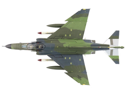 McDonnell Douglas F-4G Phantom II Fighter-Bomber Aircraft "Wild Weasel 52nd TFW Spangdahlem AB" (1985) United States Air Force "Air Power Series" 1/72 Diecast Model by Hobby Master