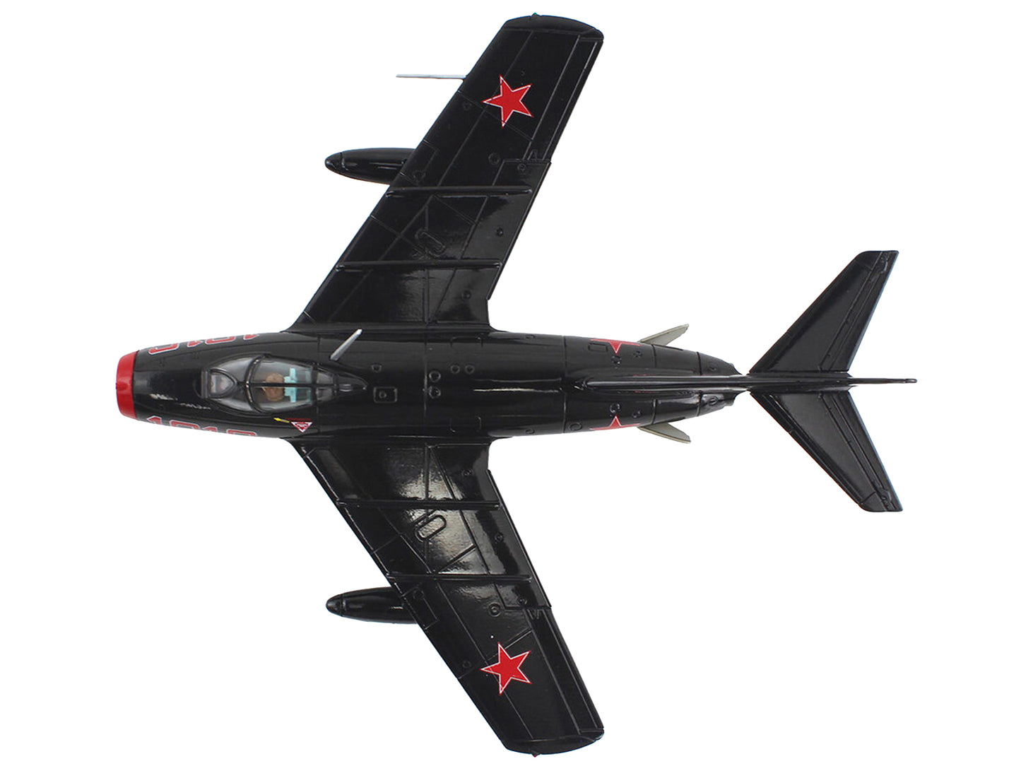 Mikoyan-Gurevich MiG-15Bis Fighter Aircraft "Experimental Combat Air Museum Kansas" "Air Power Series" 1/72 Diecast Model by Hobby Master