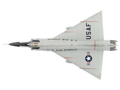 Convair F-102A Delta Dagger Interceptor Aircraft "199th Fighter Interceptor Squadron (FIS) Hawaii Air National Guard" (1960s) United States Air Force "Air Power Series" 1/72 Diecast Model by Hobby Master