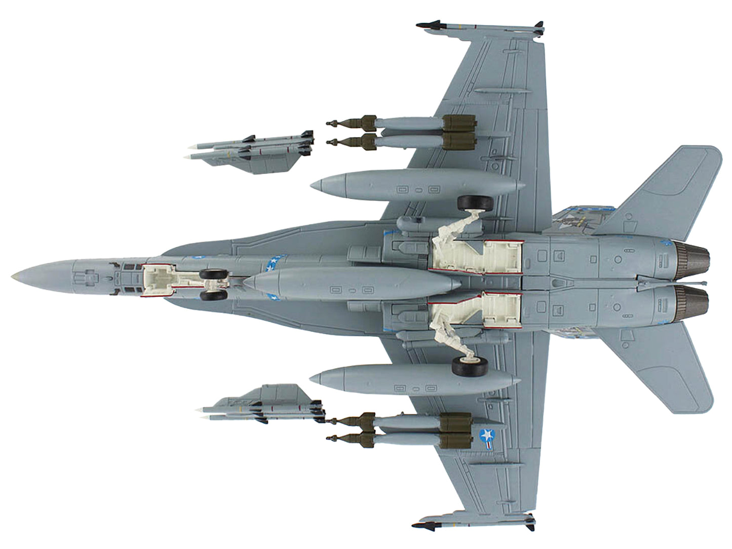 McDonnell Douglas F/A-18C Hornet Aircraft "VMFA-112 Cowboys" (2020) United States Marines "Air Power Series" 1/72 Diecast Model by Hobby Master