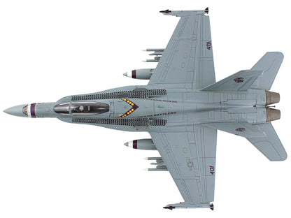 McDonnell Douglas F/A-18C Hornet Aircraft "VMFA-323 Death Rattlers" (2021) United States Marines "Air Power Series" 1/72 Diecast Model by Hobby Master