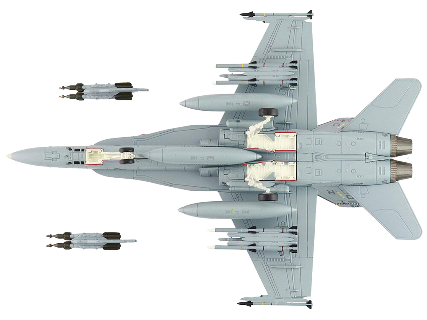 McDonnell Douglas F/A-18C Hornet Aircraft "VMFA-312 MCAS Iwakuni Yamaguchi Japan" (2022) United States Marines "Air Power Series" 1/72 Diecast Model by Hobby Master