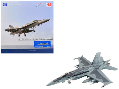 McDonnell Douglas F/A-18C Hornet Aircraft "VMFA-312 MCAS Iwakuni Yamaguchi Japan" (2022) United States Marines "Air Power Series" 1/72 Diecast Model by Hobby Master