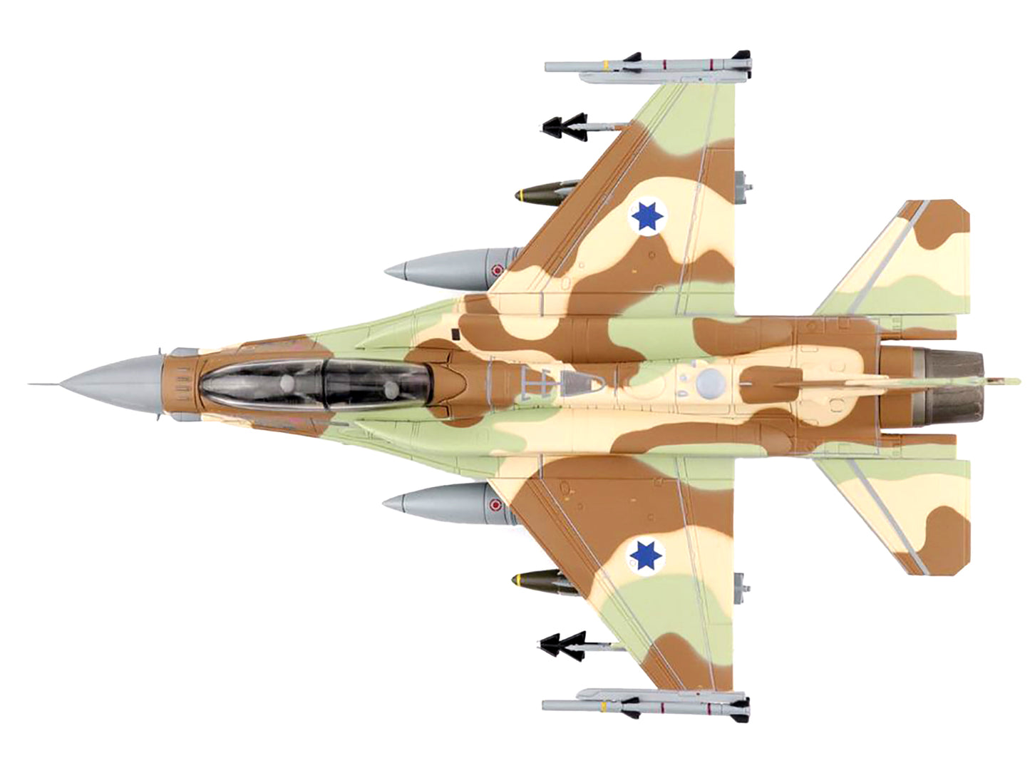 Lockheed Martin F-16I Sufa Fighter Aircraft No.470 "253 Squadron Operation Outside the Box" (2022) "Air Power Series" 1/72 Diecast Model by Hobby Master