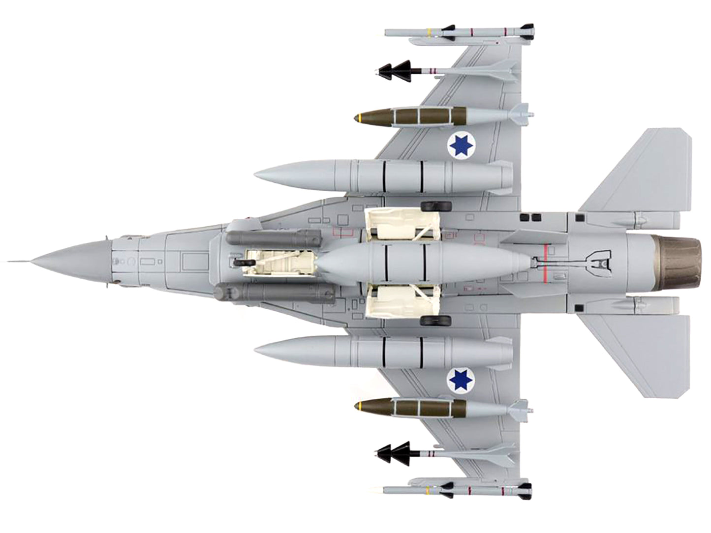 Lockheed Martin F-16I Sufa Fighter Aircraft No.470 "253 Squadron Operation Outside the Box" (2022) "Air Power Series" 1/72 Diecast Model by Hobby Master