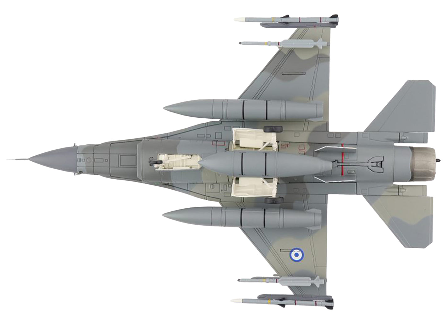 General Dynamics F-16C Block 50M Fighter Aircraft "335 Squadron Hellenic AF" "NATO Tiger Meet" (2022) "Air Power Series" 1/72 Diecast Model by Hobby Master