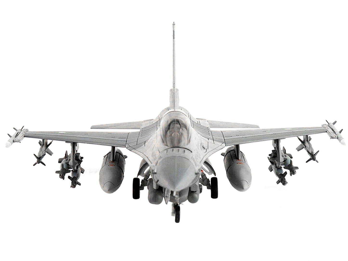 Lockheed Martin F-16BM Fighting Falcon Fighter Aircraft "84606 Su-30 Killer Pakistan Air Force" (2022) "Air Power Series" 1/72 Diecast Model by Hobby Master