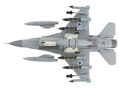 Lockheed F-16D Fighting Falcon Fighter Aircraft "628 Barak 105 Squadron The Scorpion" Israeli Air Force "Air Power Series" 1/72 Diecast Model by Hobby Master