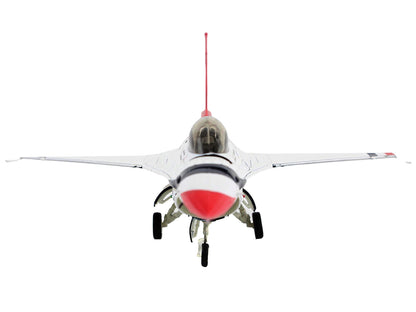 Lockheed F-16C Fighting Falcon Fighter Aircraft "Thunderbirds #1 Royal International Air Tattoo" (2017) United States Air Force "Air Power Series" 1/72 Diecast Model by Hobby Master