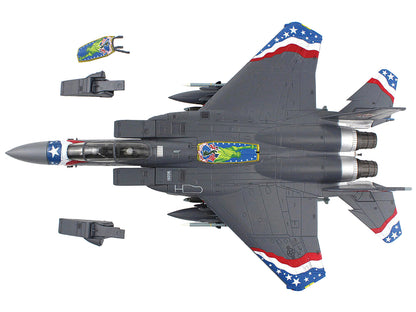 McDonnell Douglas F-15E Strike Eagle Fighter Aircraft "Liberator 48th Fighter Wing" (2022) United States Air Force "Air Power Series" 1/72 Diecast Model by Hobby Master