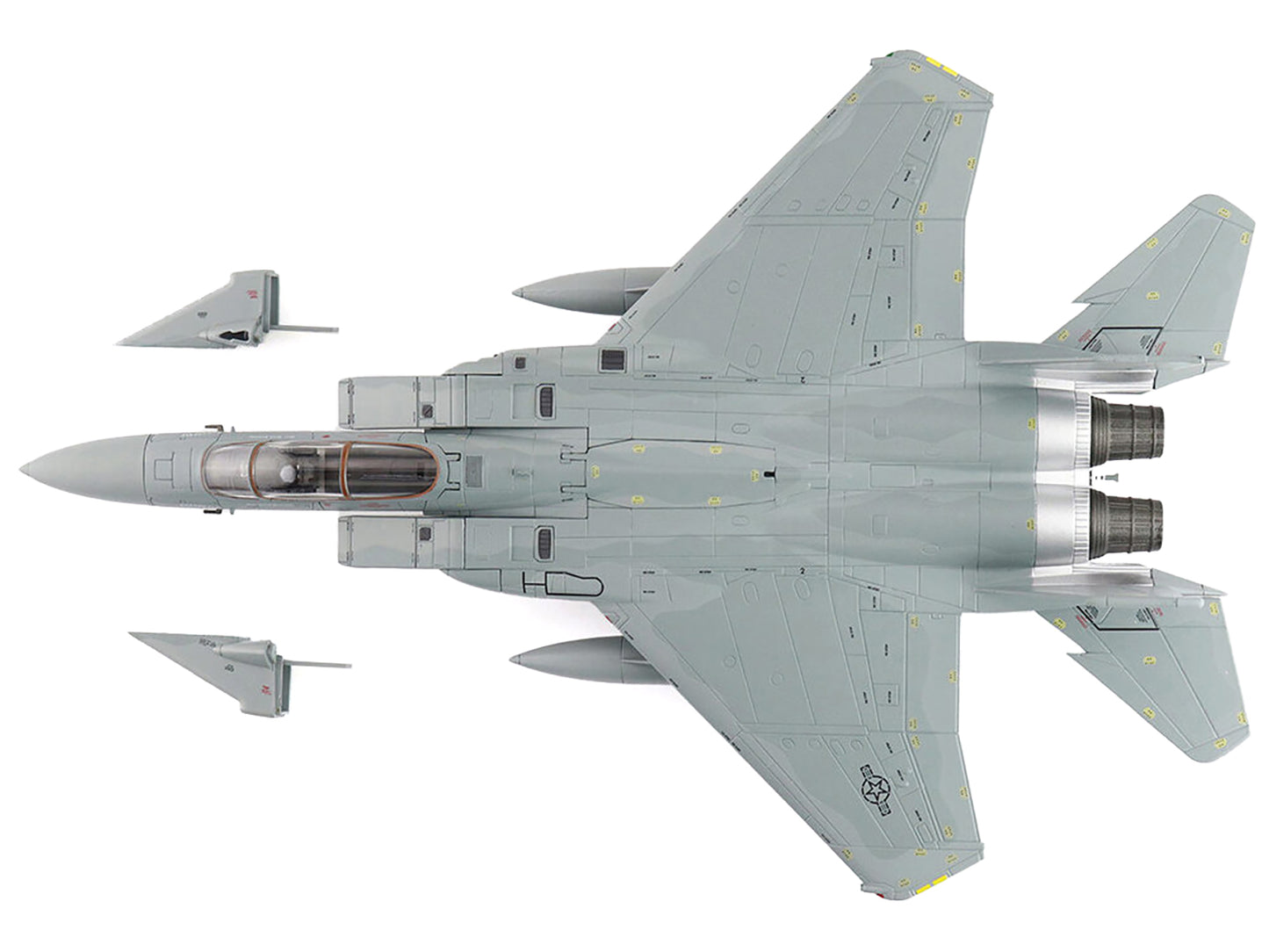 McDonnell Douglas F-15A Eagle Fighter Aircraft "Satellite Killer" (1985) United States Air Force "Air Power Series" 1/72 Diecast Model by Hobby Master