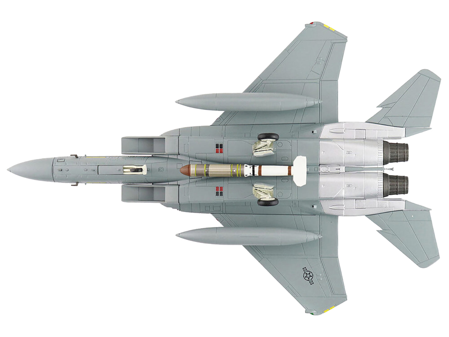 McDonnell Douglas F-15A Eagle Fighter Aircraft "Satellite Killer" (1985) United States Air Force "Air Power Series" 1/72 Diecast Model by Hobby Master