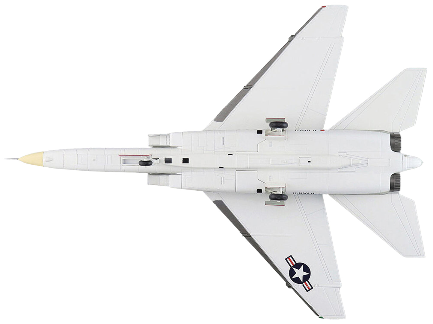 North American RA-5C Vigilante Bomber Aircraft "RVAH-11 USS Forrestal" (1967) United States Navy "Air Power Series" 1/72 Diecast Model by Hobby Master