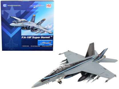 McDonnell Douglas F/A-18F Super Hornet Fighter Aircraft "TopGun 50th Anniversary Scheme" "NAWDC US Navy" "Air Power Series" 1/72 Diecast Model by Hobby Master