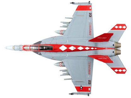 Boeing F/A-18F Super Hornet Fighter Aircraft "VF-102 United States Navy Atsugi Air Base" (2005) "Air Power Series" 1/72 Diecast Model by Hobby Master