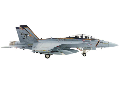 Boeing F/A-18F Super Hornet Fighter Aircraft "VFA-122 Flying Eagles" (2022) United States Navy "Air Power Series" 1/72 Diecast Model by Hobby Master