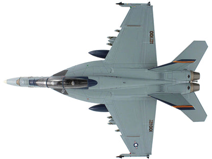 McDonnell Douglas F/A-18F Super Hornet Aircraft "VFA-32 Fighting Swordsmen EAA AirVenture Oshkosh" (2023) United States Navy "Air Power Series" 1/72 Diecast Model by Hobby Master