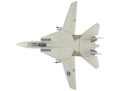 Grumman F-14A Tomcat Fighter Aircraft "Commander Snodgrass VF-33 USS America" (1990) "Air Power Series" 1/72 Diecast Model by Hobby Master