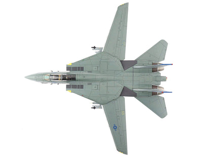 Grumman F-14B Tomcat Fighter Aircraft "OEF VF-143 'Pukin Dogs'" (2002) "Air Power Series" 1/72 Diecast Model by Hobby Master