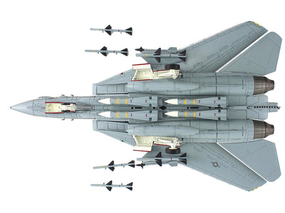 Grumman F-14A Tomcat Fighter Aircraft "Fist of the Fleet" United States Navy "Air Power Series" 1/72 Diecast Model by Hobby Master