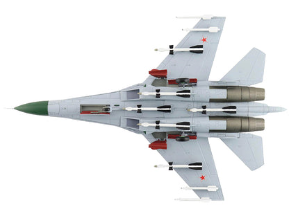 Sukhoi Su-27 Flanker B (Early Type) Fighter Aircraft "#14" (1990) Russian Air Force "Air Power Series" 1/72 Diecast Model by Hobby Master