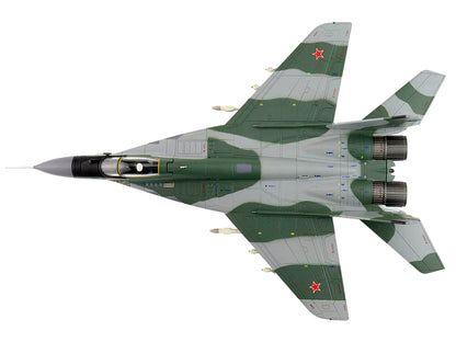 Mikoyan MIG-29A Fulcrum Fighter Aircraft "906th FR USSAR Force" Russian Air Force (1997) "Air Power Series" 1/72 Diecast Model by Hobby Master