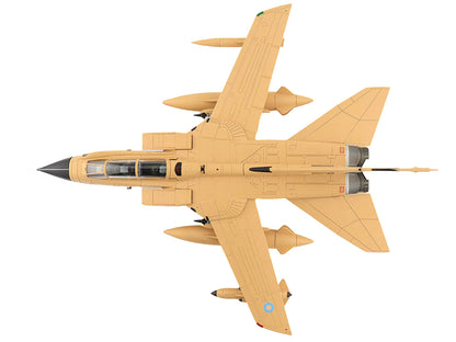 Panavia Tornado GR.1 Multi-Role Aircraft "Debbie" "31 Squadron Operation Granby Bahrain" (1991) Royal Air Force (RAF) "Air Power Series" 1/72 Diecast Model by Hobby Master