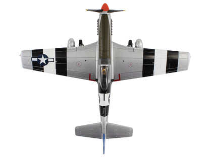 North American P-51D Mustang Fighter Aircraft "Bad Angel Lieutenant Louis E. Curdes 4th Fighter Squadron 3rd Air Commando Group Laoag" (1945) United States Army Air Force "Air Power Series" 1/48 Diecast Model by Hobby Master