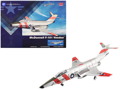 McDonnell RF-101C Voodoo Fighter Aircraft "Operation Sun Run 363rd TRW" (1957) United States Air Force "Air Power Series" 1/72 Diecast Model by Hobby Master