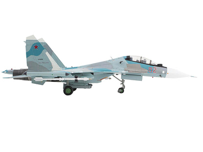 Sukhoi Su-30SM Flanker-C Fighter Aircraft "Kubinka AB Russia" (2018) Russian Air Force "Air Power Series" 1/72 Diecast Model by Hobby Master