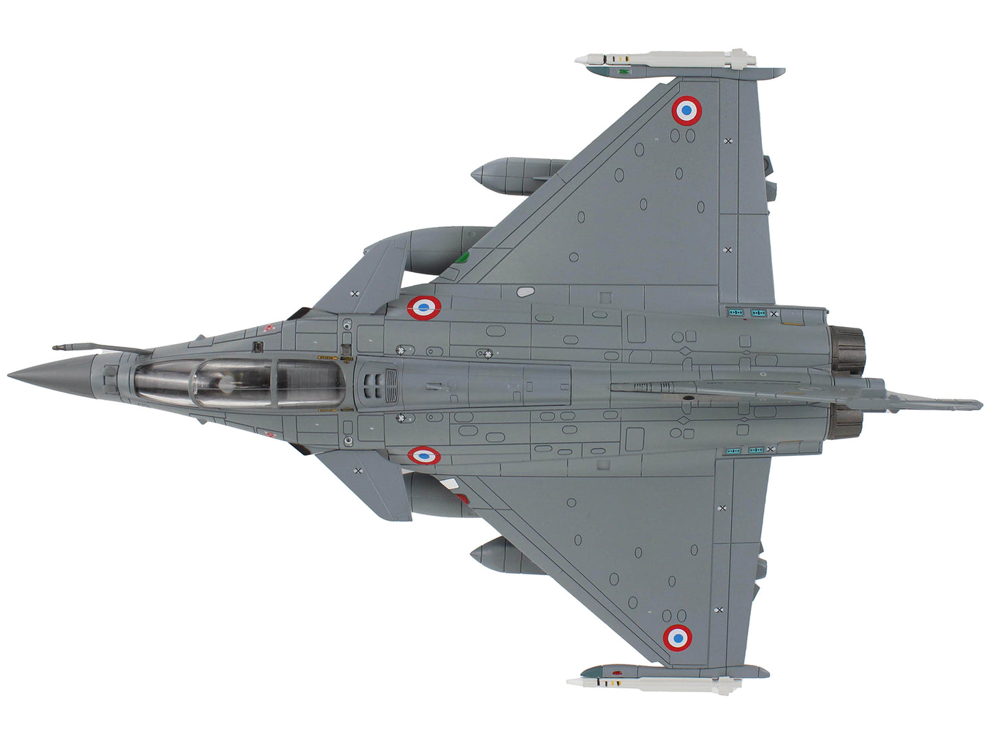 Dassault Rafale C Fighter Aircraft "Jordan Operation Chammal" (2015) Armee de l'Air (French Air Force) "Air Power Series" 1/72 Diecast Model by Hobby Master