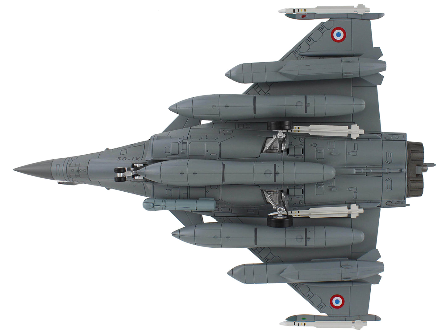 Dassault Rafale C Fighter Aircraft "Jordan Operation Chammal" (2015) Armee de l'Air (French Air Force) "Air Power Series" 1/72 Diecast Model by Hobby Master