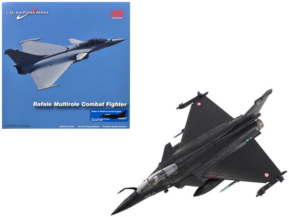 Dassault Rafale C Fighter Aircraft "C01 Farnborough Airshow" (1992) Armee de l'Air (French Air Force) "Air Power Series" 1/72 Diecast Model by Hobby Master