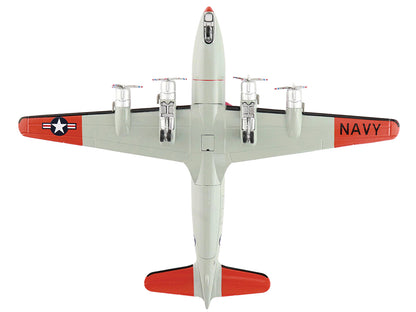 Douglas C-54Q Skymaster Transport Aircraft "US Navy Test Pilot School" (1973) United States Navy "Airliner Series" 1/200 Diecast Model by Hobby Master