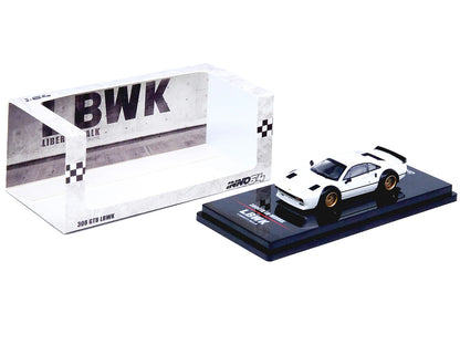 LBWK (Liberty Walk) 308 GTB White 1/64 Diecast Model Car by Inno Models