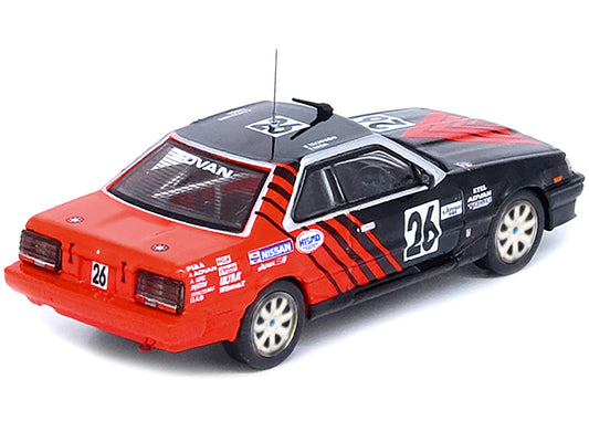 Nissan Skyline 2000 RS-X Turbo (DR30) RHD (Right Hand Drive) #26 Kenji Takahashi - Takao Wada "Advan" JTC "All Japan Touring Car Championship" (1987) 1/64 Diecast Model Car by Inno Models