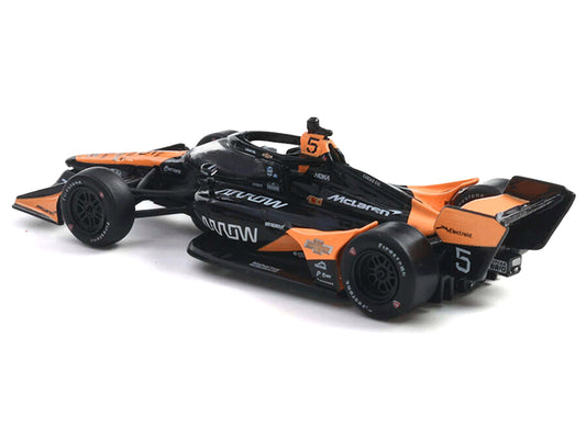 Dallara IndyCar #5 Pato O'Ward "Arrow" Arrow McLaren (Road Course Configuration) "NTT IndyCar Series" (2025) 1/64 Diecast Model Car by IXO Models