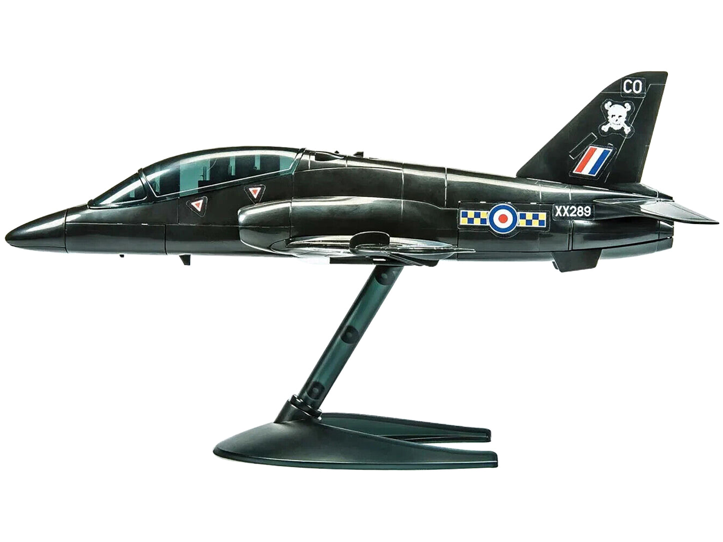 Skill 1 Model Kit BAE Hawk Painted Plastic Model Airplane Kit by Airfix Quickbuild