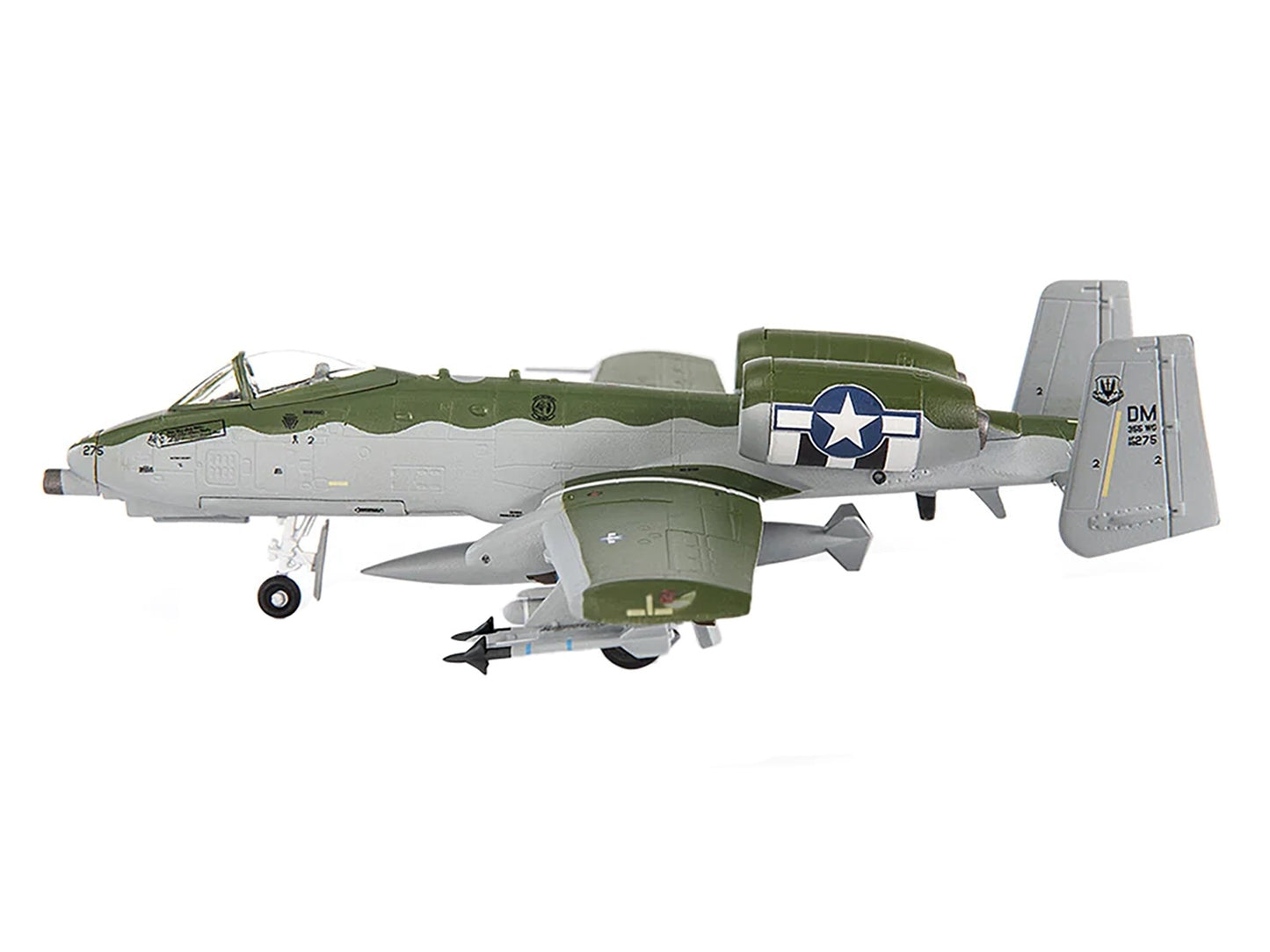 Fairchild Republic A-10C Thunderbolt II Attack Aircraft "355th Fighter Wing 354th Fighter Squadron Bulldogs" (2020) United States Air Force 1/144 Diecast Model by JC Wings