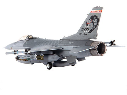 Lockheed F-16C Fighting Falcon Fighter Aircraft "100th Fighter Squadron 187th Fighter Wing Alabama Air National Guard" (2002) United States Air Force 1/144 Diecast Model by JC Wings