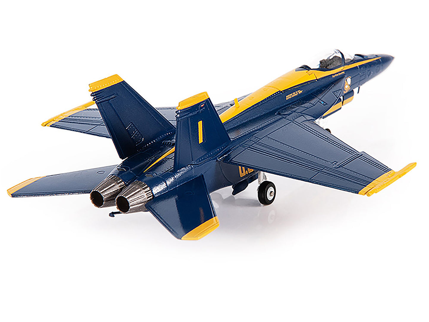 Boeing F/A-18E Super Hornet Fighter Aircraft "Blue Angels #1" (2021) United States Navy 1/144 Diecast Model by JC Wings