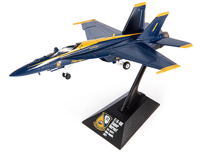 Boeing F/A-18E Super Hornet Fighter Aircraft "Blue Angels #1" (2021) United States Navy 1/144 Diecast Model by JC Wings