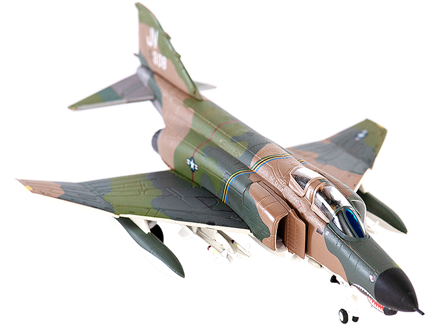 McDonnell Douglas F-4E Phantom II War Plane "USAF 469th TFS 388th Tactical Fighter Wing Karat AFB" (1970) 1/144 Diecast Model by JC Wings