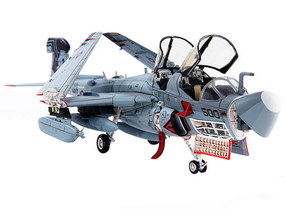 Grumman EA-6B Prowler War Plane "U.S. Navy VAQ-141 Shadowhawks USS Theodore Roosevelt" (2007) 1/72 Diecast Model by JC Wings