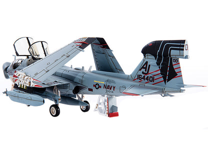 Grumman EA-6B Prowler War Plane "U.S. Navy VAQ-141 Shadowhawks USS Theodore Roosevelt" (2007) 1/72 Diecast Model by JC Wings