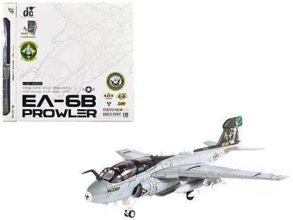 Northrop Grumman EA-6B Prowler Attack Aircraft "VAQ-209 Star Warriors USS George H.W. Bush" (2010) United States Navy 1/72 Diecast Model by JC Wings