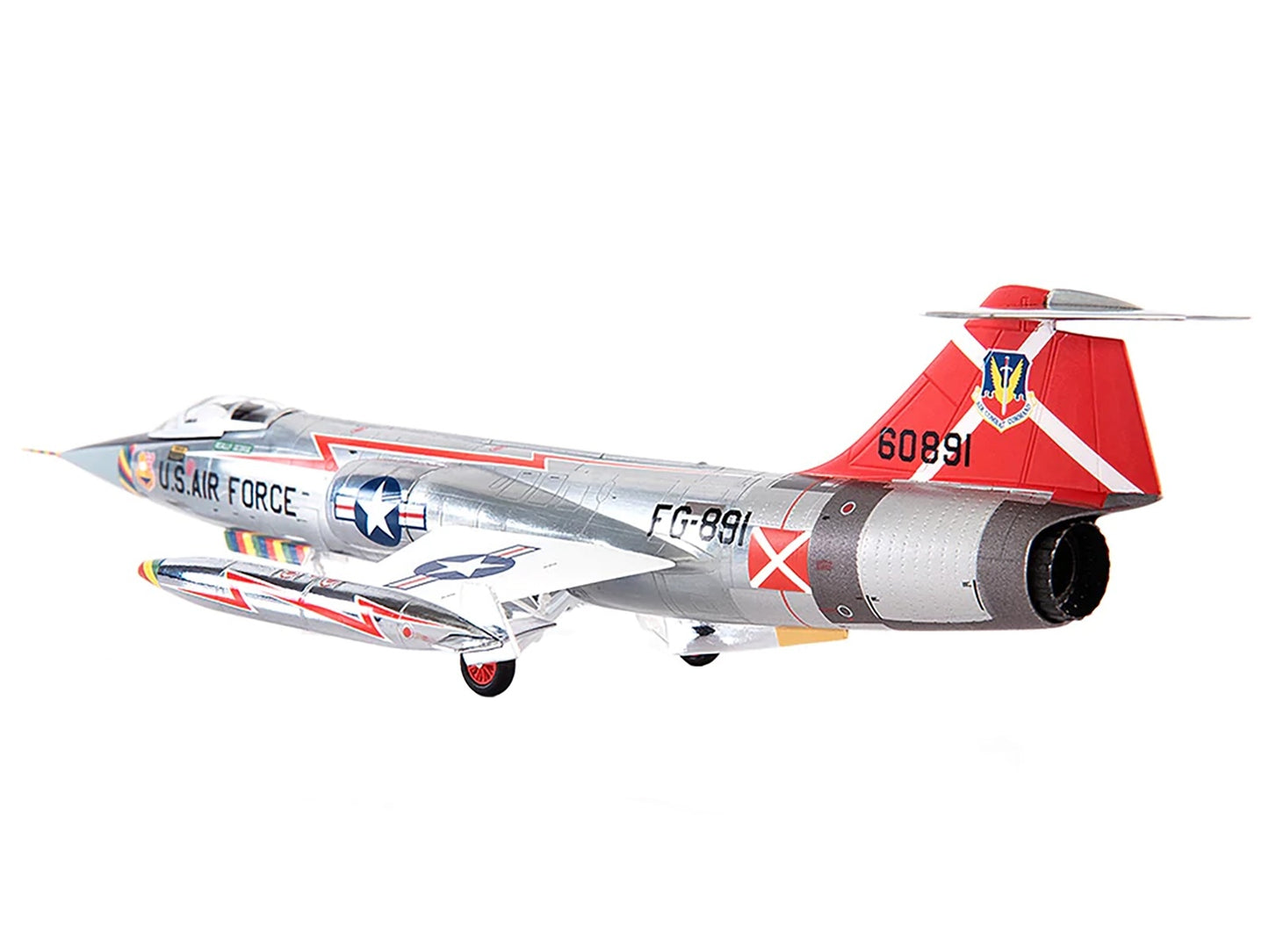 Lockheed F-104C Starfighter Fighter Aircraft "479th Tactical Fighter Wing" (1958) United States Air Force 1/72 Diecast Model by JC Wings