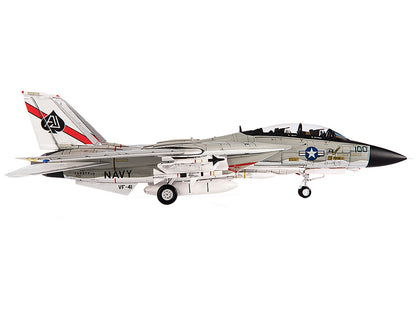 Grumman F-14D Tomcat Fighter Plane "U.S. Navy VF-41 Black Aces" (1978) 1/72 Diecast Model by JC Wings