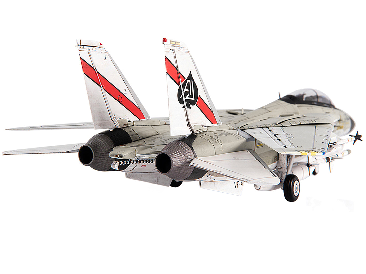 Grumman F-14D Tomcat Fighter Plane "U.S. Navy VF-41 Black Aces" (1978) 1/72 Diecast Model by JC Wings